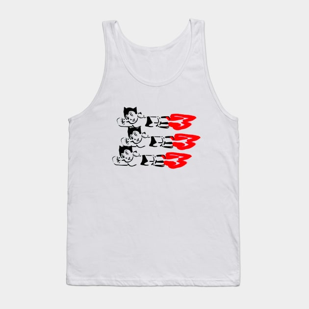Astro boy Tank Top by PopGraphics
